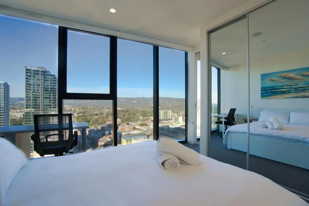 Urban Escape - 2Br Apt With Amazing Views Of Rundle Mall Adelaide Lägenhet