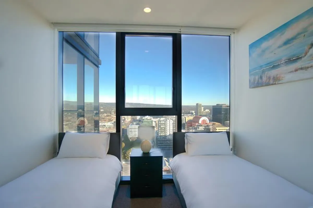 Urban Escape - 2Br Apt With Amazing Views Of Rundle Mall Adelaide Lägenhet
